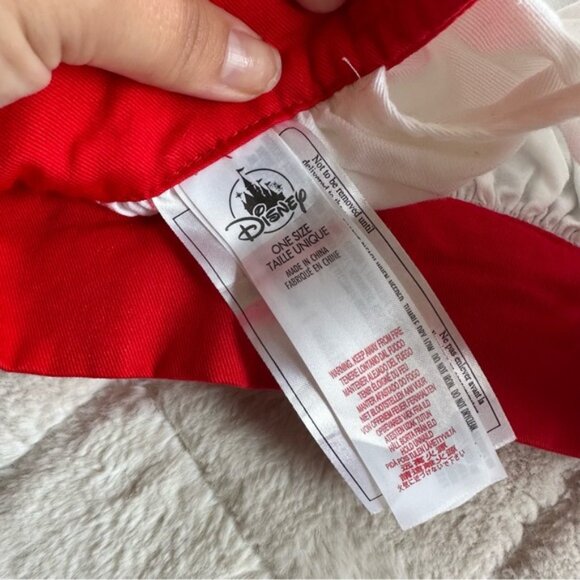 Disney | White & Red Polka Dot Chef Hat Mickey Ears - Picture 4 of 9